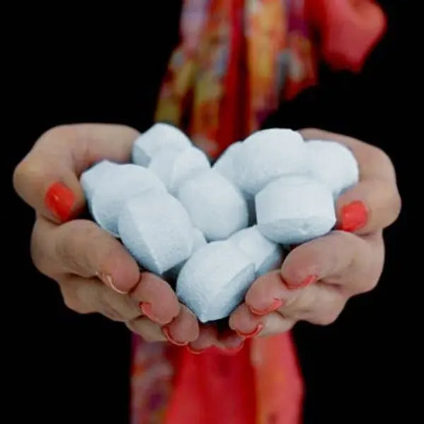 Pamperandpost 1.3Kg Box of Chill Pills (Mini Bath Bombs) - Baby Powder Box of Chill Pills 1.3Kg