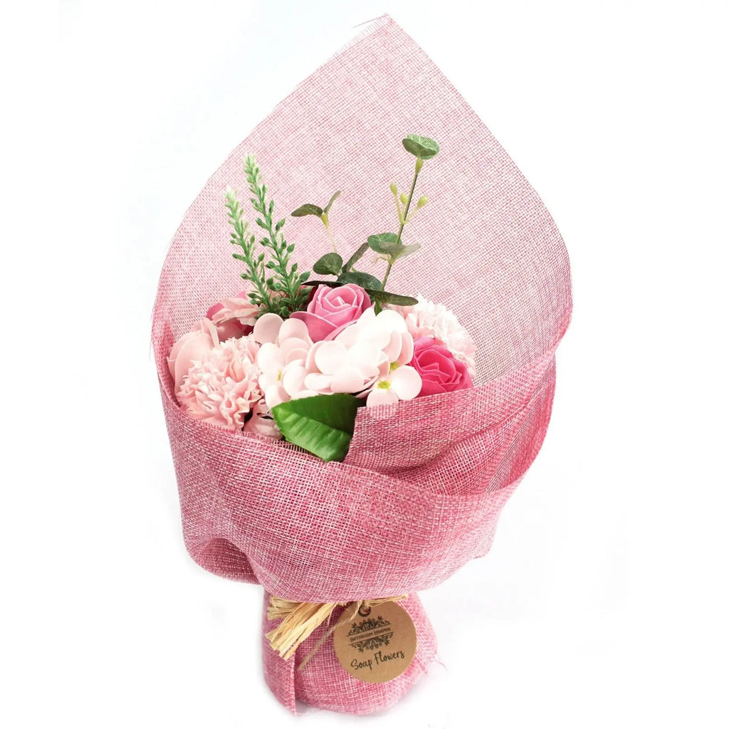 Standing Soap Flower Bouquet - Pink AW Dropship UK