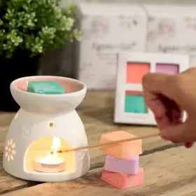 Wax Melter with Four Soy Wax Melts AW Dropship UK
