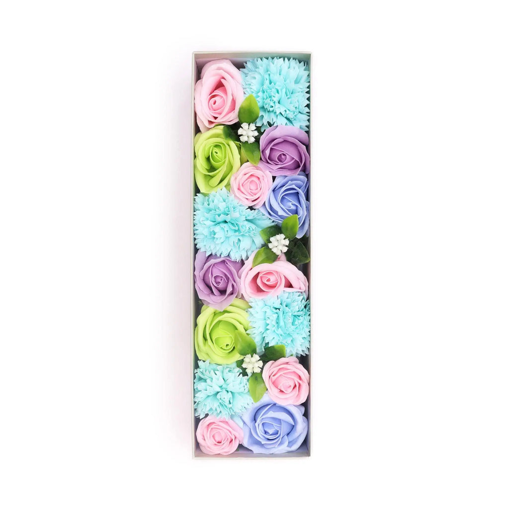Pamperandpost Long Box - Baby Blessings - Blues