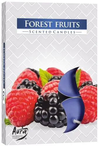 Set of 6 Scented Tealights - Forest Fruits AW Dropship UK