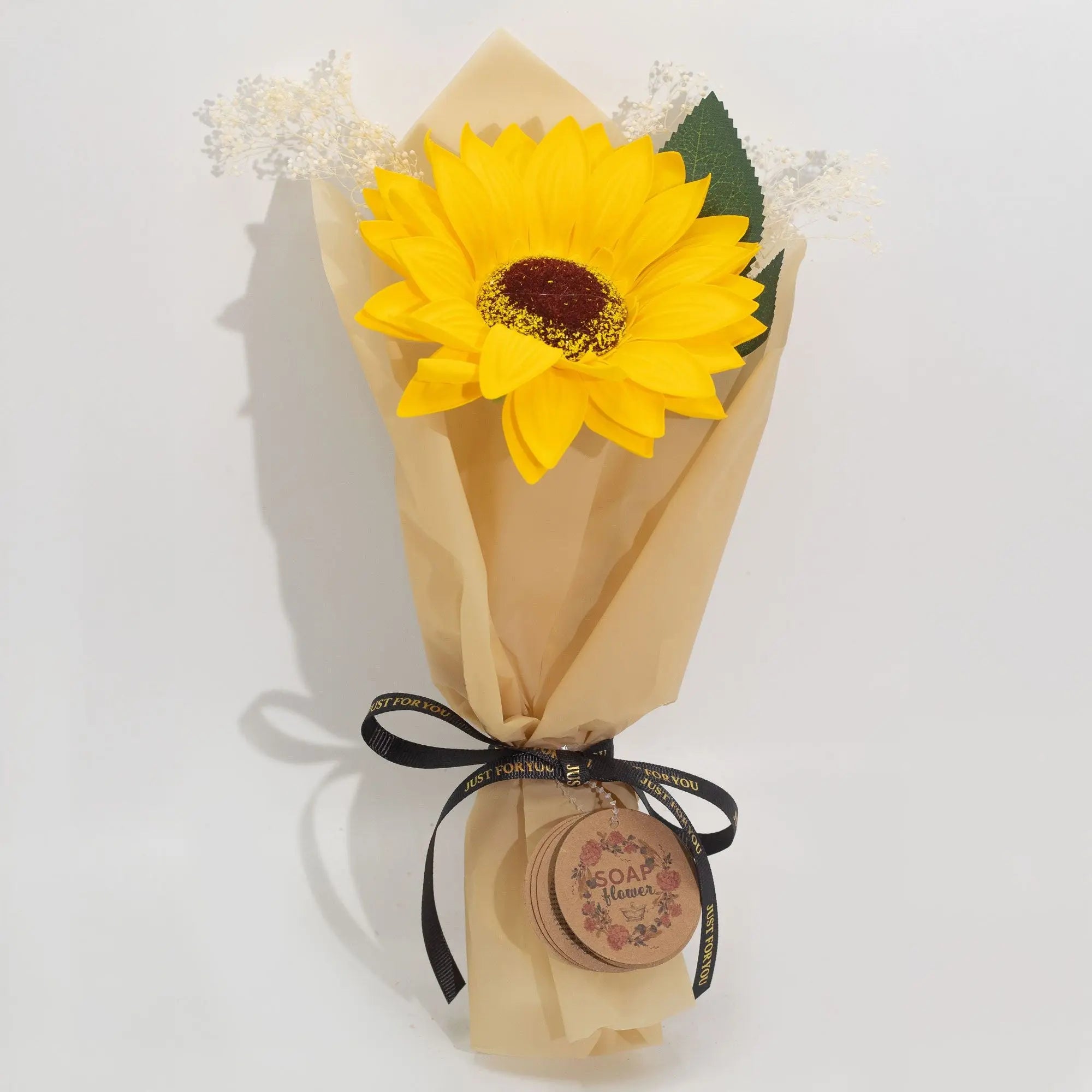  Pamperandpost Soap Flower - Single Sunflower Ready to Retail Soap Flowers