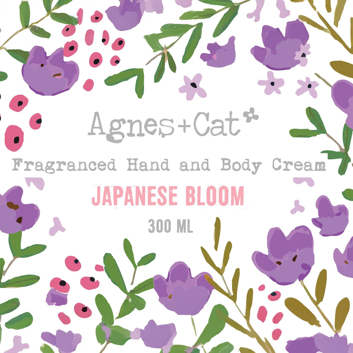  Pamperandpost Agnes + Cat Hand & Body Cream - Japanese Bloom Agnes + Cat Hand and Body Creams