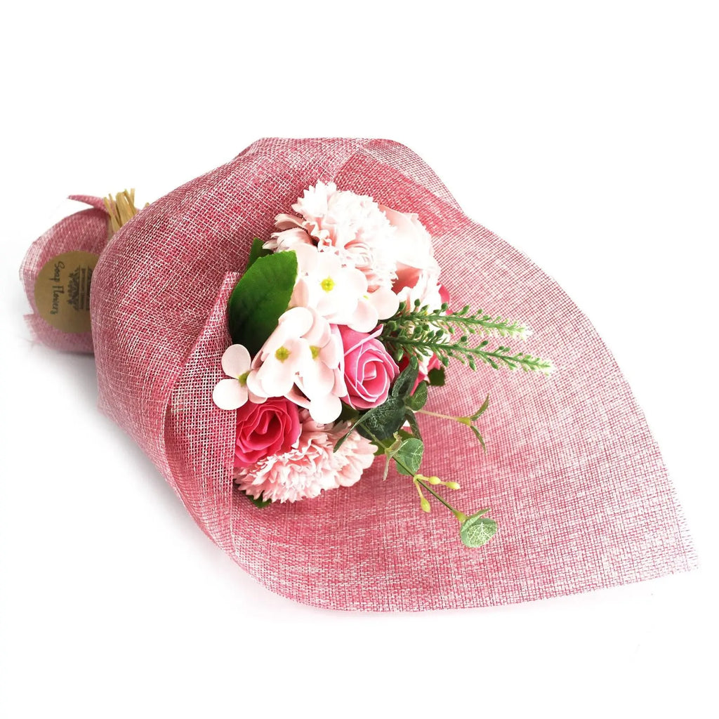 Standing Soap Flower Bouquet - Pink AW Dropship UK