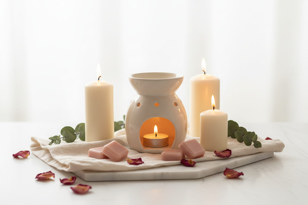 Oil Burner, Wax Melts & Candles Hero