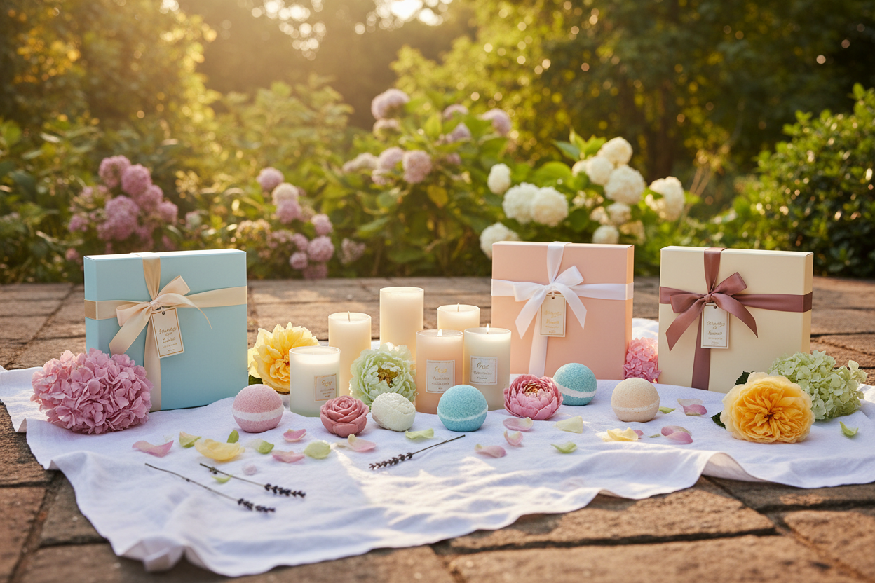 Outdoor Summer Flatlay